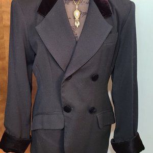 Vintage Lew Magram Black Blazer